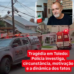 🚨 SUSPEITO DE HOMICÍDIO É ENCONTRADO MORTO EM APARTAMENTO NO CENTRO DE TOLEDO